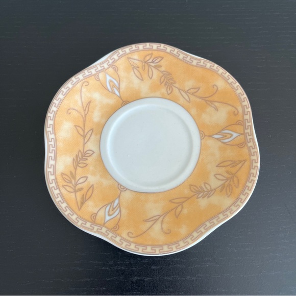 D Lusso Designs 4 Pc Home Collection Demitasse Espresso Cups Saucers - Picture 4 of 10